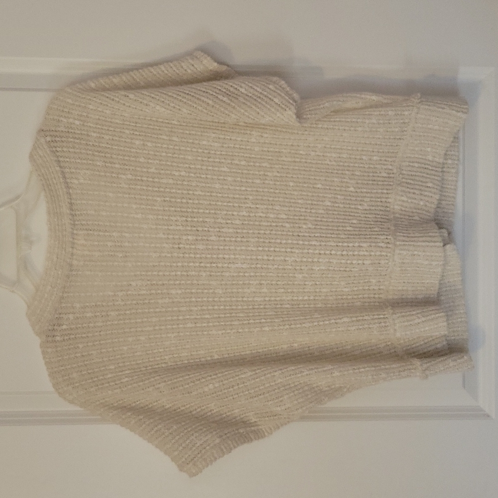 Blu-pepper cream batwing sweater - Picture 4 of 8